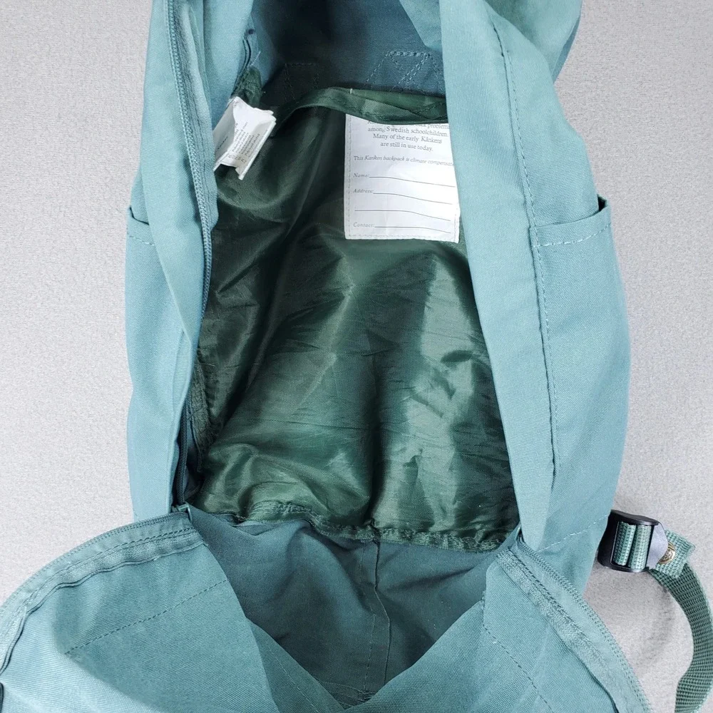 Fjallraven Kanken Classic Backpack Green Water Resistant School Travel Bag